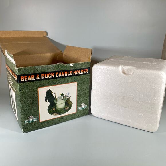 Rivers Edge Bear and Duck Candle Holder - Picture 7 of 7